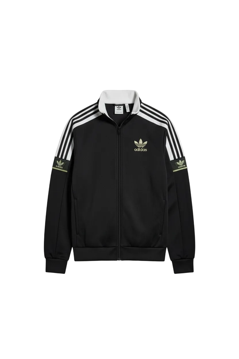 adidas Originals Track Jacket – Schwarz / Weiß